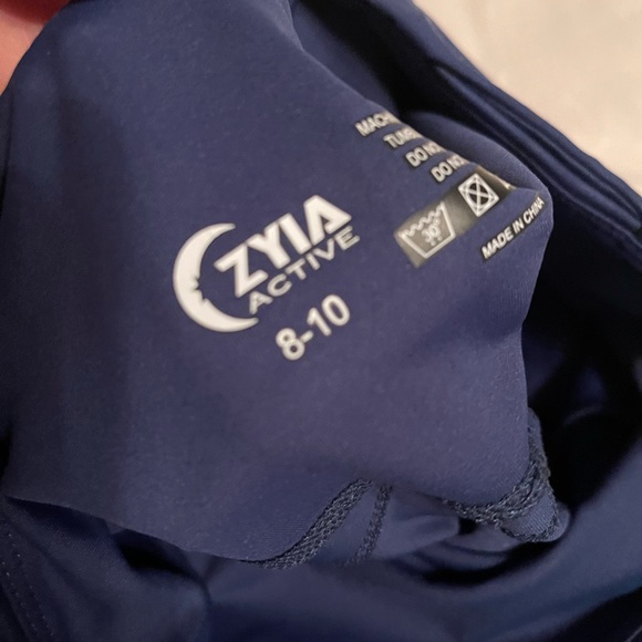 Navy camo pocket leggings - Picture 3 of 3